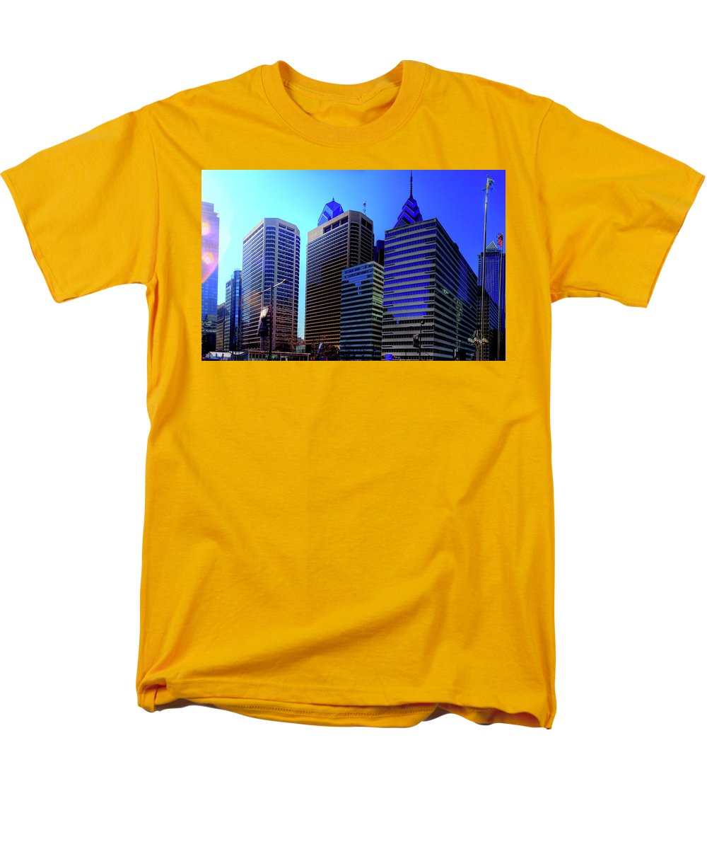 Panorama 3186 15th St and John F. Kennedy Blvd - Men's T-Shirt (Regular Fit)