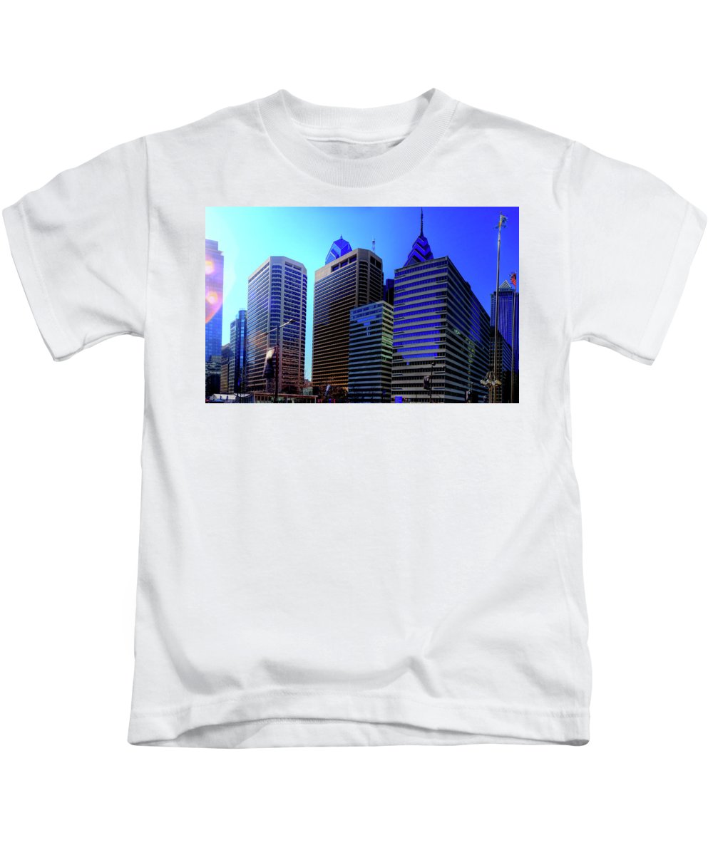 Panorama 3186 15th St and John F. Kennedy Blvd - Kids T-Shirt