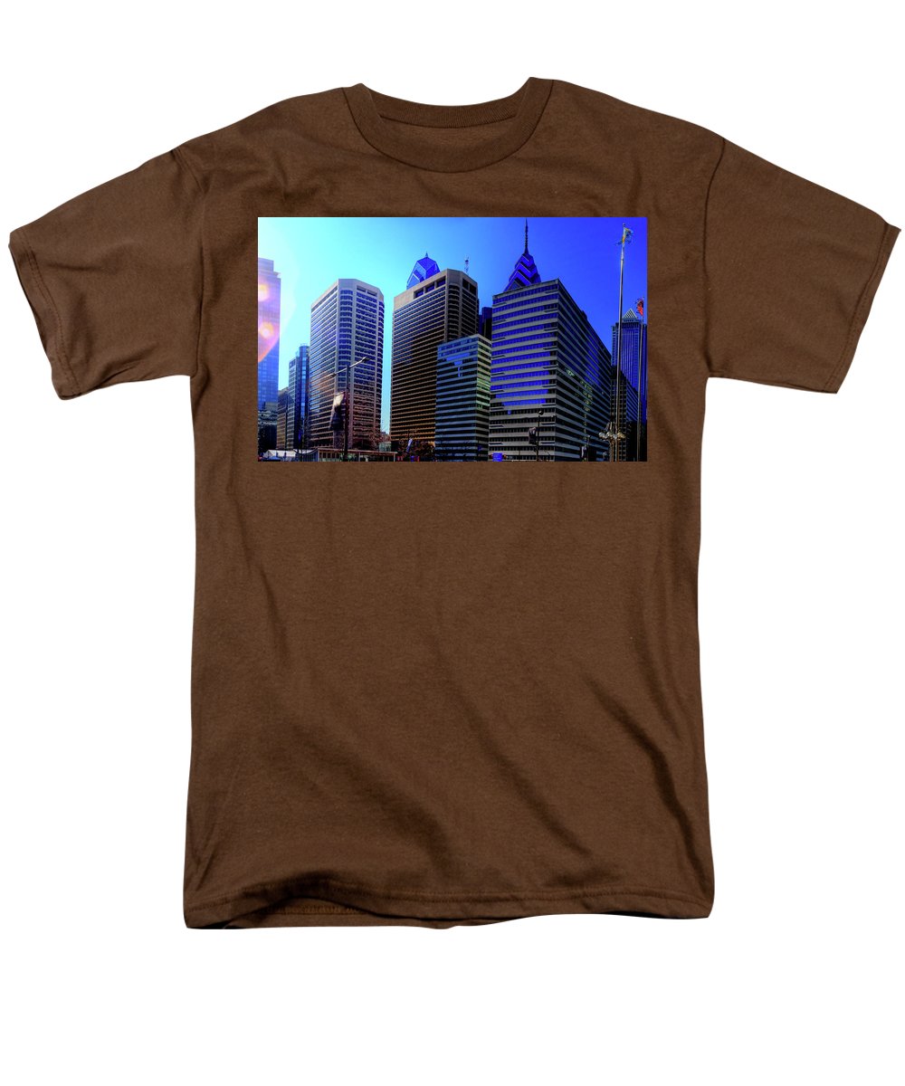 Panorama 3186 15th St and John F. Kennedy Blvd - Men's T-Shirt (Regular Fit)