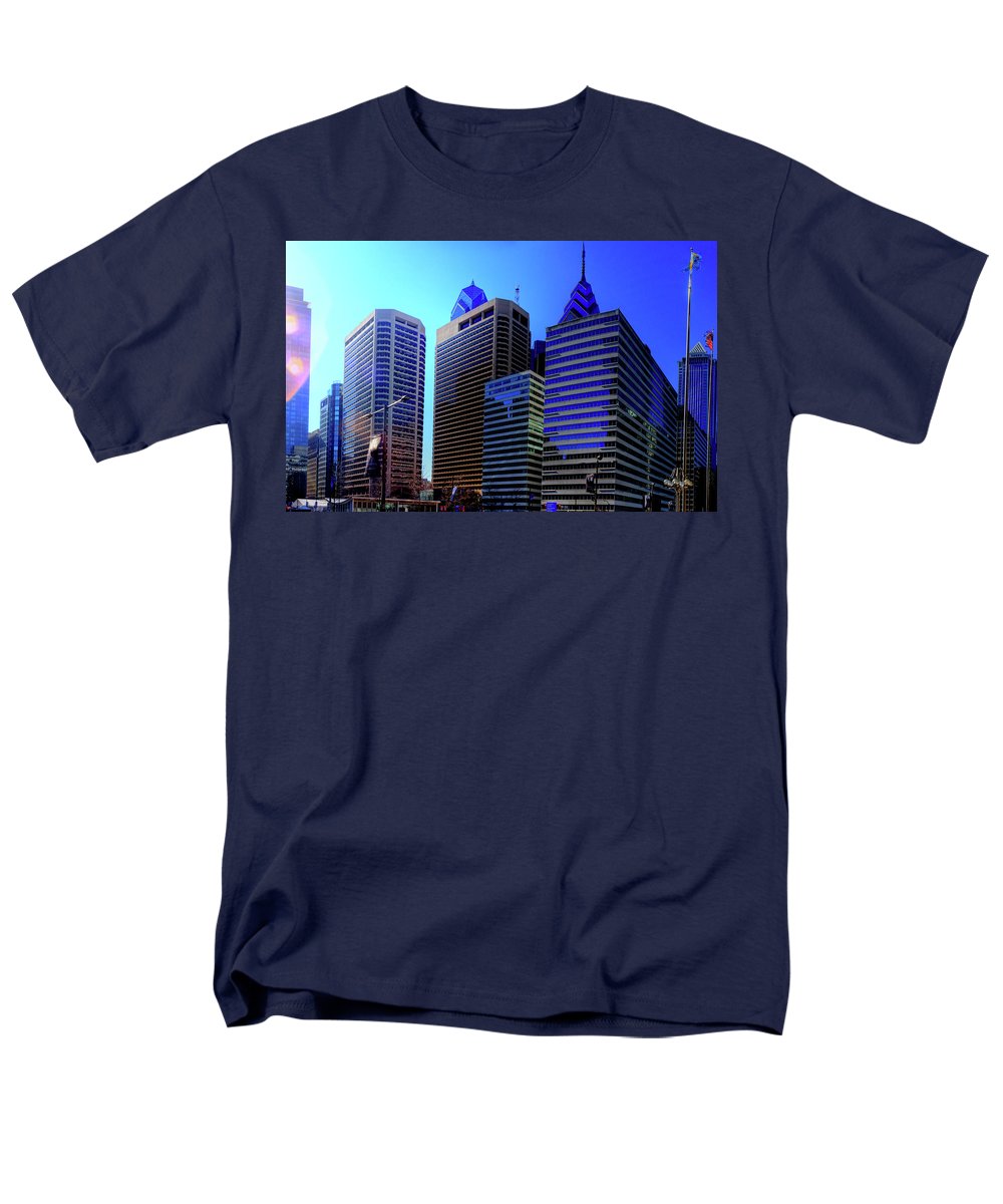 Panorama 3186 15th St and John F. Kennedy Blvd - Men's T-Shirt (Regular Fit)