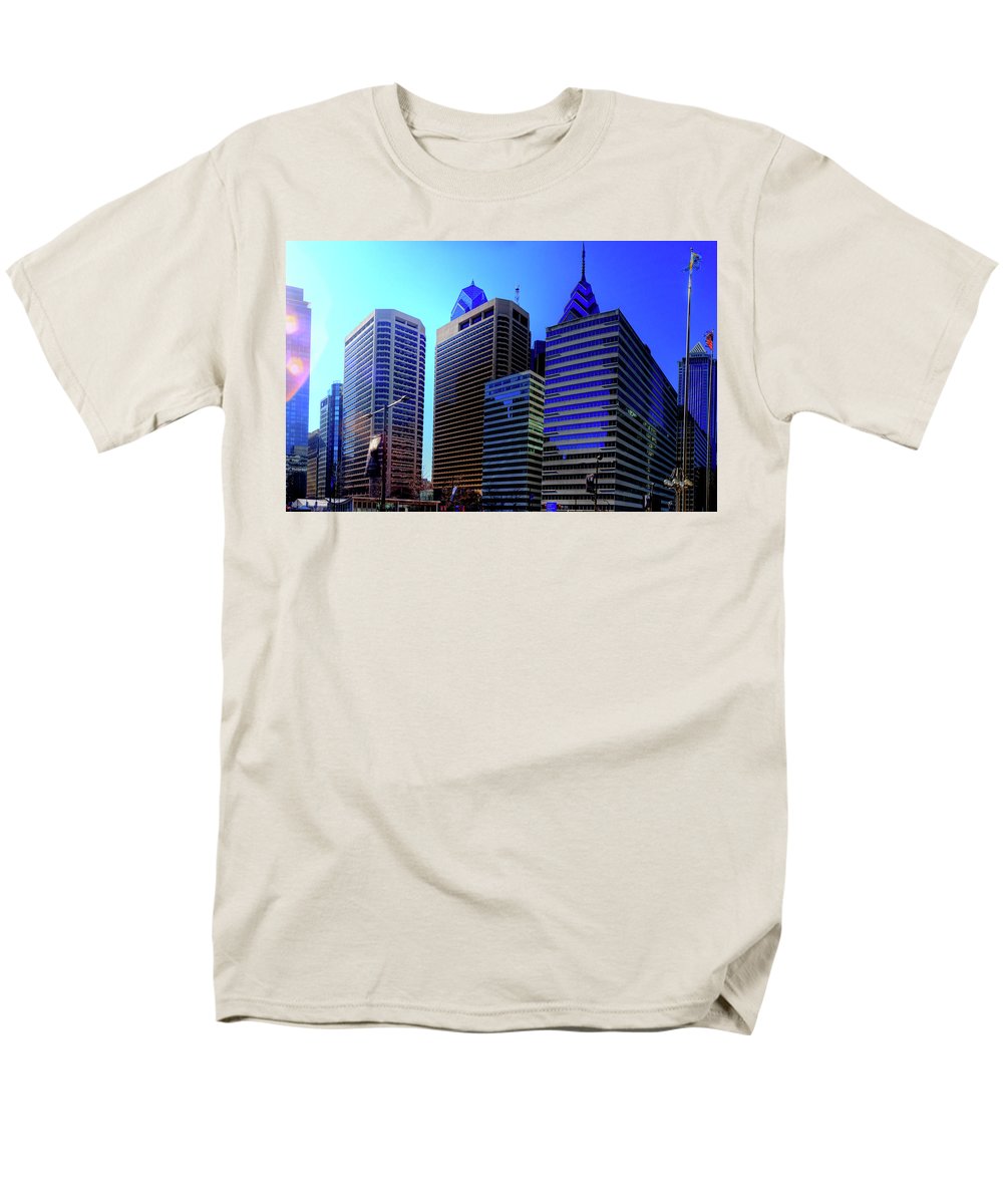 Panorama 3186 15th St and John F. Kennedy Blvd - Men's T-Shirt (Regular Fit)