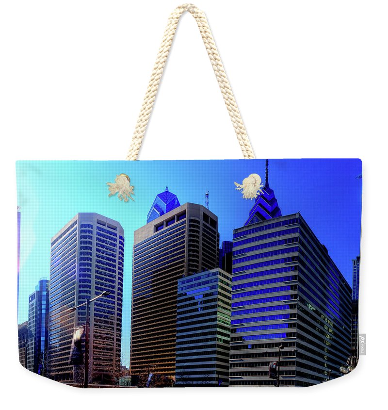 Panorama 3186 15th St and John F. Kennedy Blvd - Weekender Tote Bag