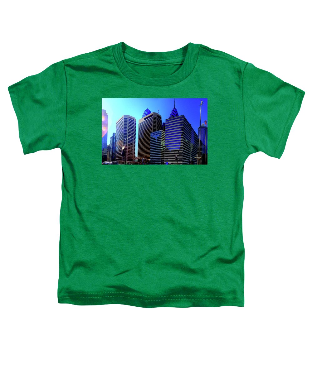 Panorama 3186 15th St and John F. Kennedy Blvd - Toddler T-Shirt