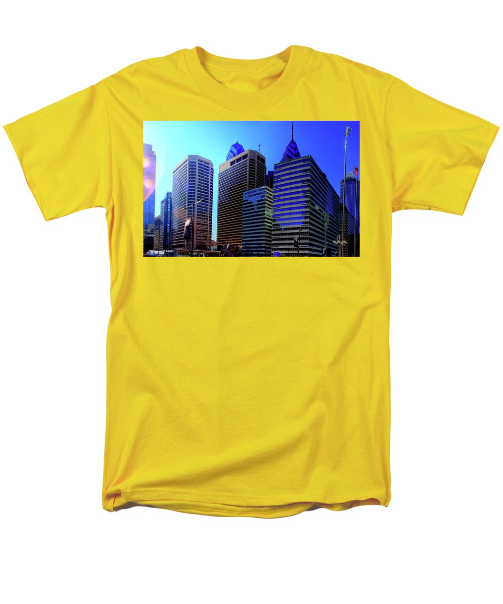 Panorama 3186 15th St and John F. Kennedy Blvd - Men's T-Shirt (Regular Fit)