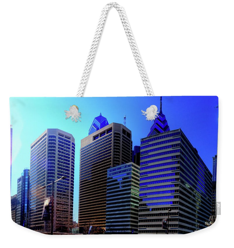 Panorama 3186 15th St and John F. Kennedy Blvd - Weekender Tote Bag