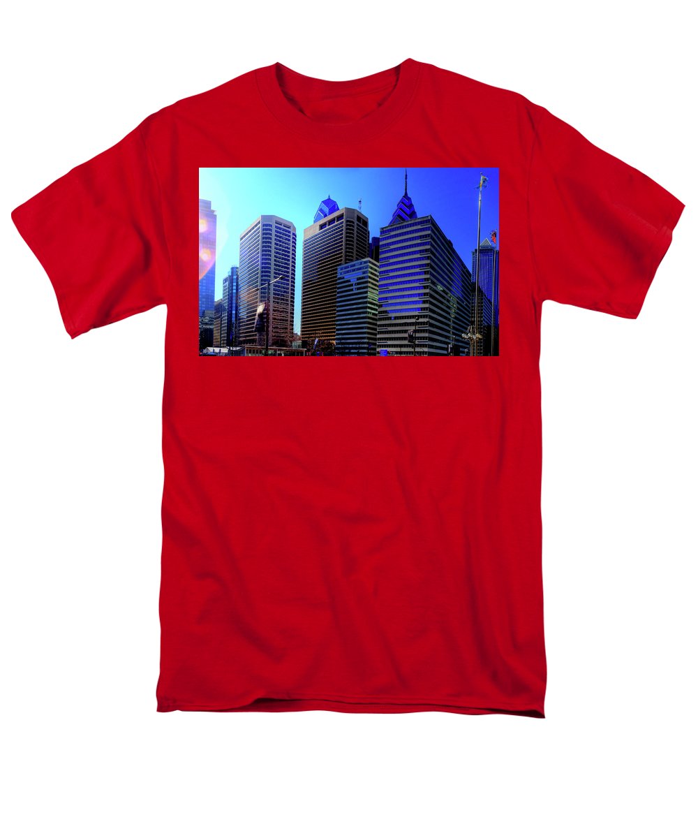 Panorama 3186 15th St and John F. Kennedy Blvd - Men's T-Shirt (Regular Fit)