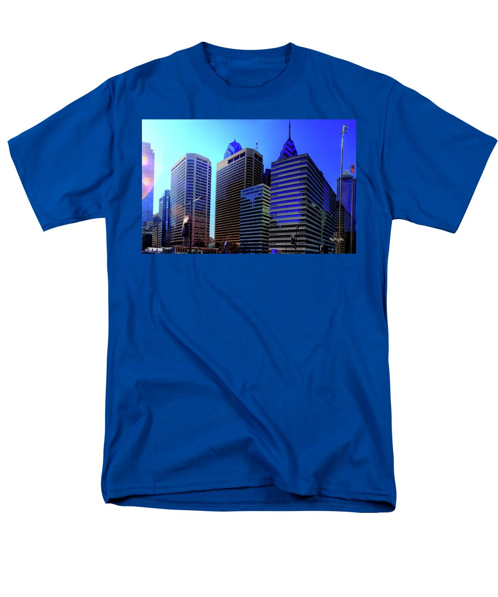 Panorama 3186 15th St and John F. Kennedy Blvd - Men's T-Shirt (Regular Fit)