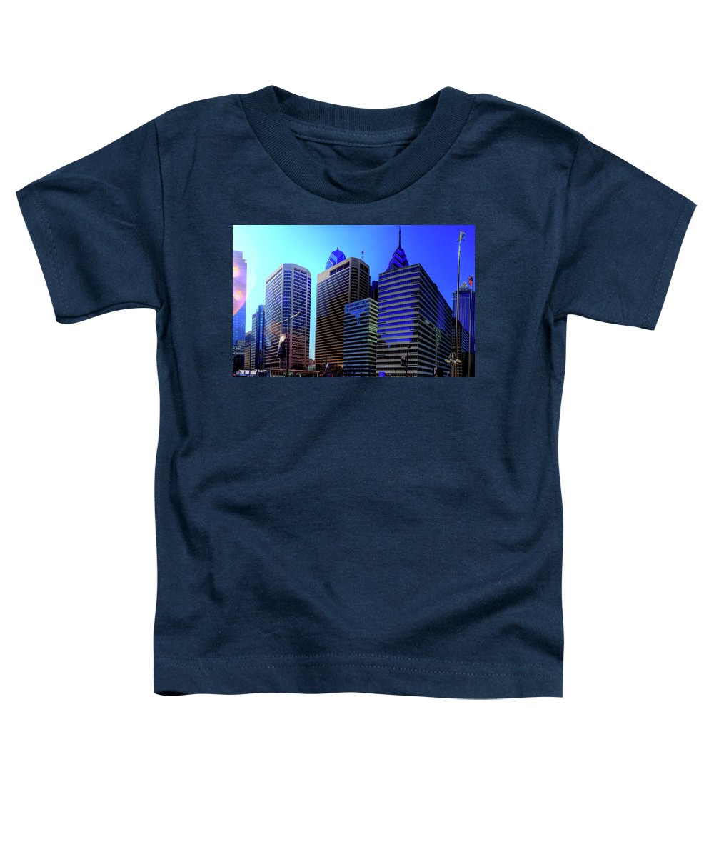 Panorama 3186 15th St and John F. Kennedy Blvd - Toddler T-Shirt