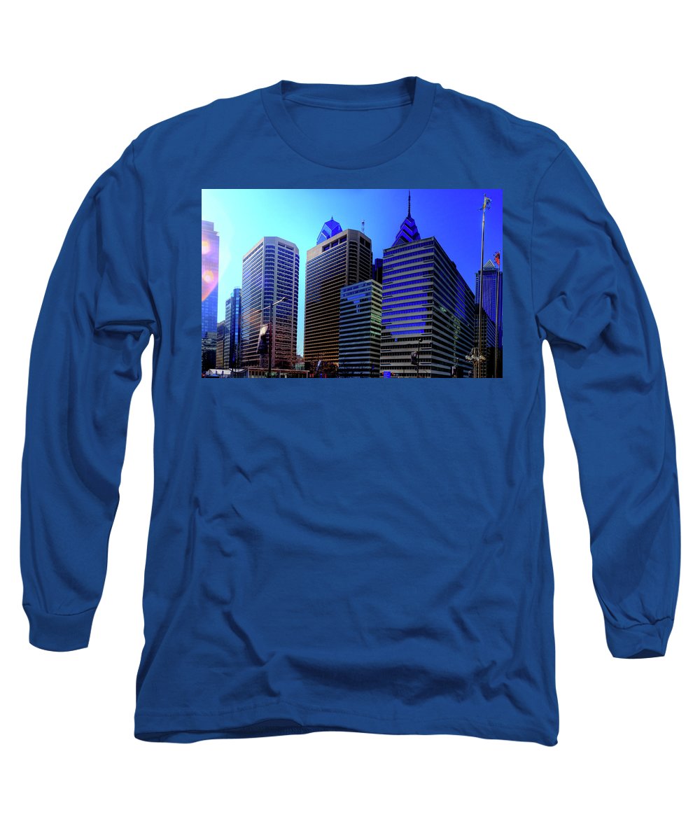 Panorama 3186 15th St and John F. Kennedy Blvd - Long Sleeve T-Shirt