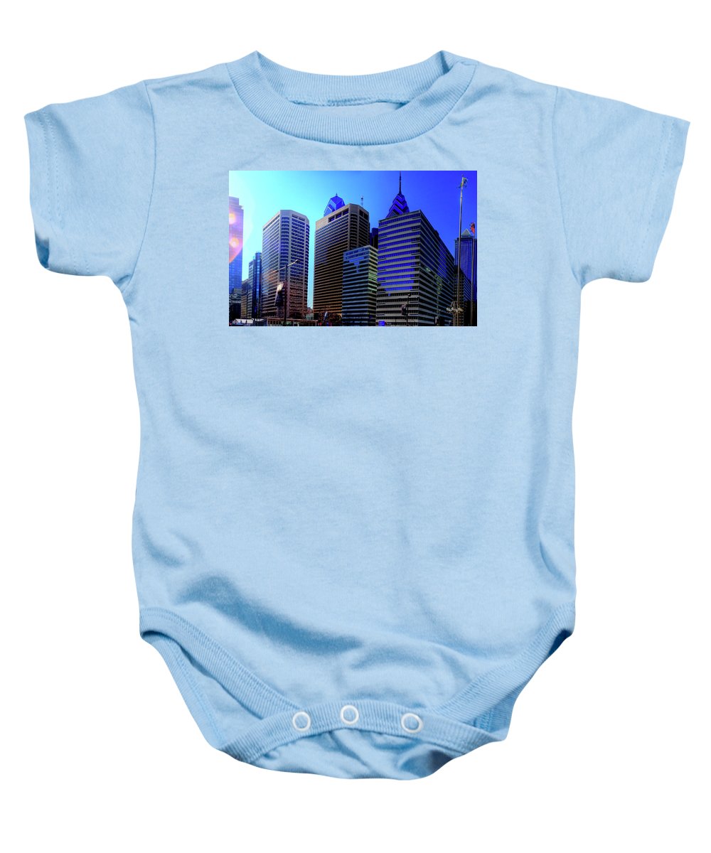 Panorama 3186 15th St and John F. Kennedy Blvd - Baby Onesie