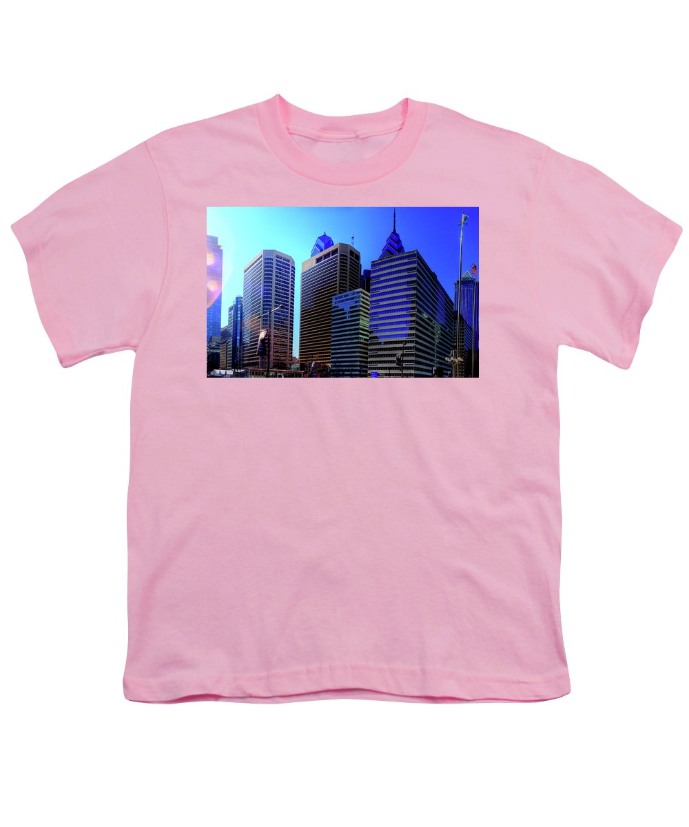 Panorama 3186 15th St and John F. Kennedy Blvd - Youth T-Shirt