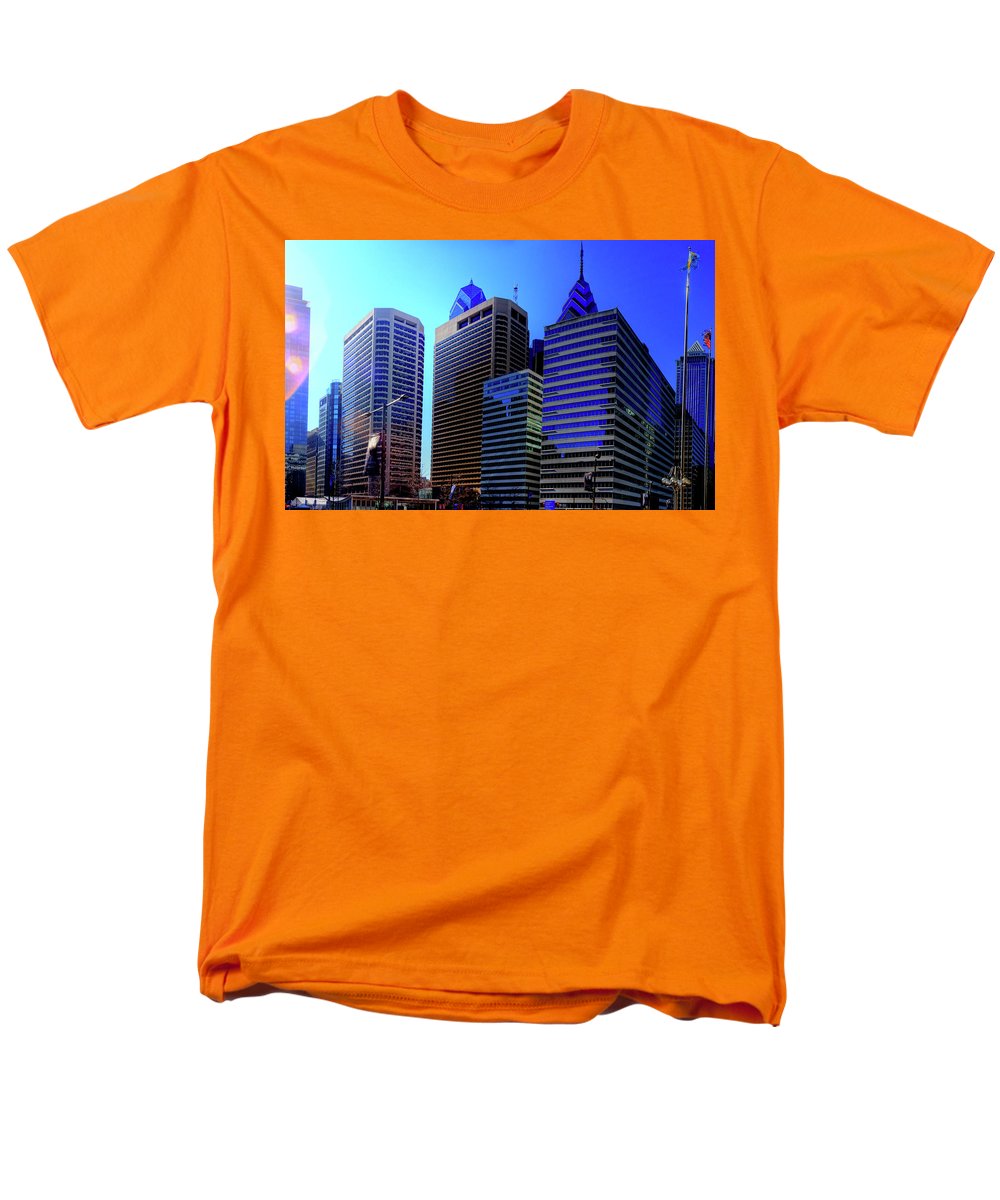 Panorama 3186 15th St and John F. Kennedy Blvd - Men's T-Shirt (Regular Fit)