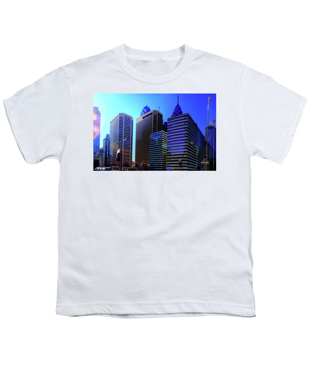 Panorama 3186 15th St and John F. Kennedy Blvd - Youth T-Shirt