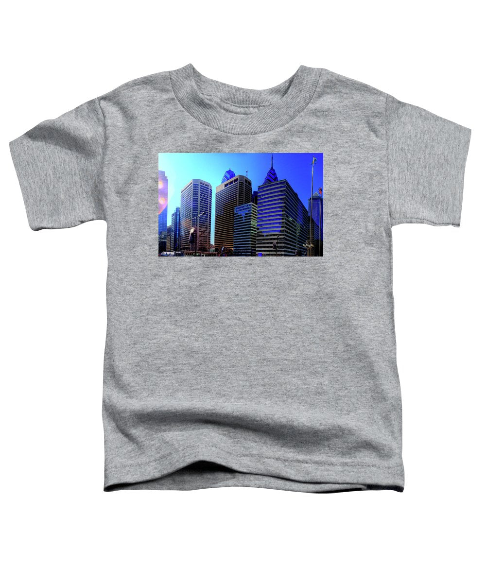 Panorama 3186 15th St and John F. Kennedy Blvd - Toddler T-Shirt