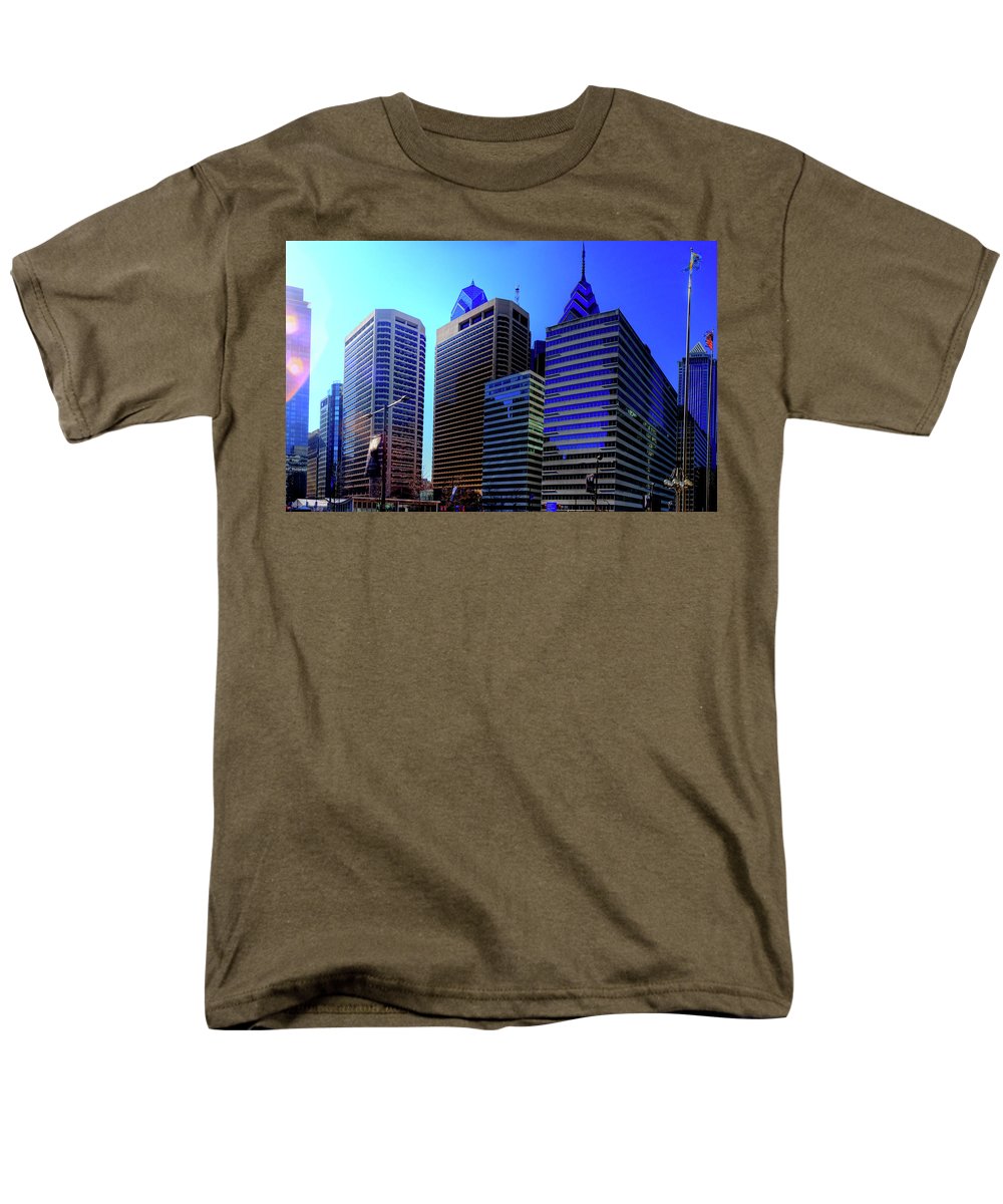 Panorama 3186 15th St and John F. Kennedy Blvd - Men's T-Shirt (Regular Fit)