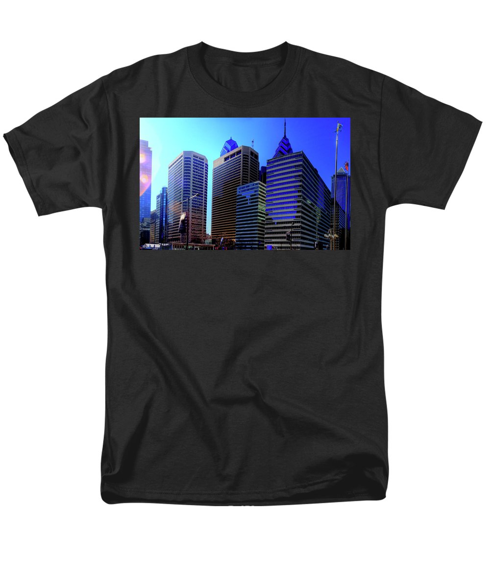 Panorama 3186 15th St and John F. Kennedy Blvd - Men's T-Shirt (Regular Fit)