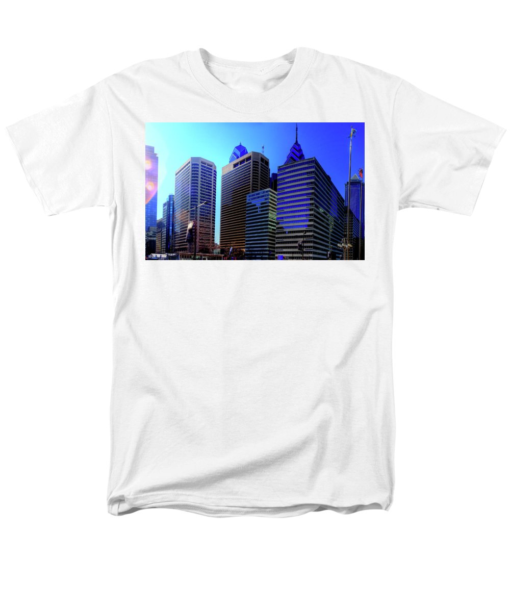 Panorama 3186 15th St and John F. Kennedy Blvd - Men's T-Shirt (Regular Fit)