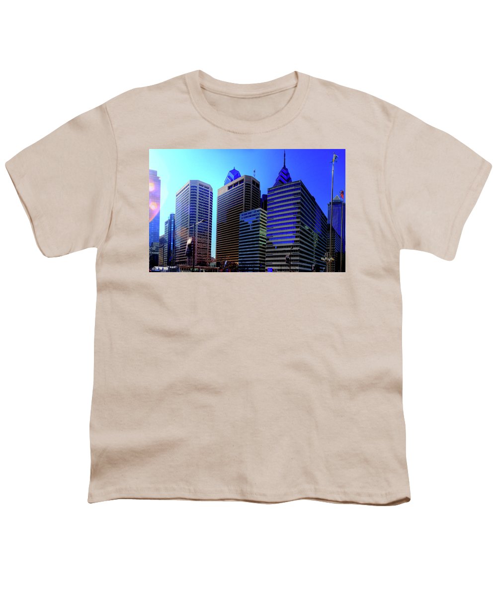 Panorama 3186 15th St and John F. Kennedy Blvd - Youth T-Shirt