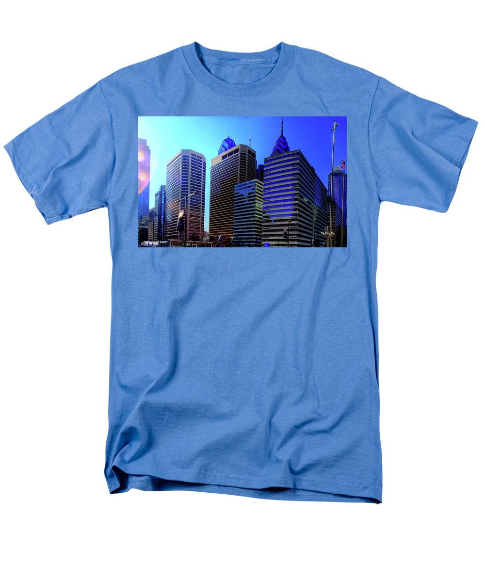 Panorama 3186 15th St and John F. Kennedy Blvd - Men's T-Shirt (Regular Fit)
