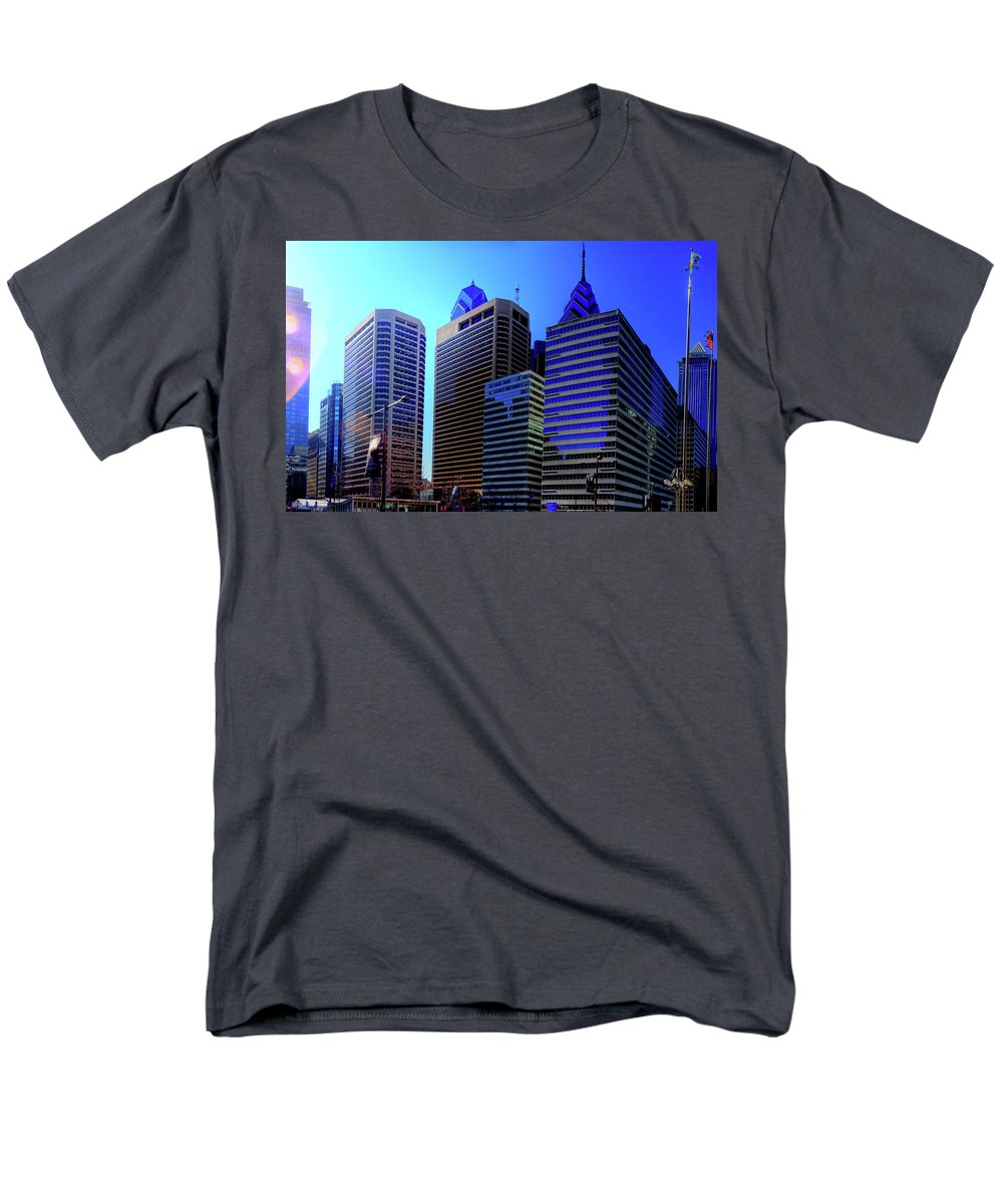 Panorama 3186 15th St and John F. Kennedy Blvd - Men's T-Shirt (Regular Fit)