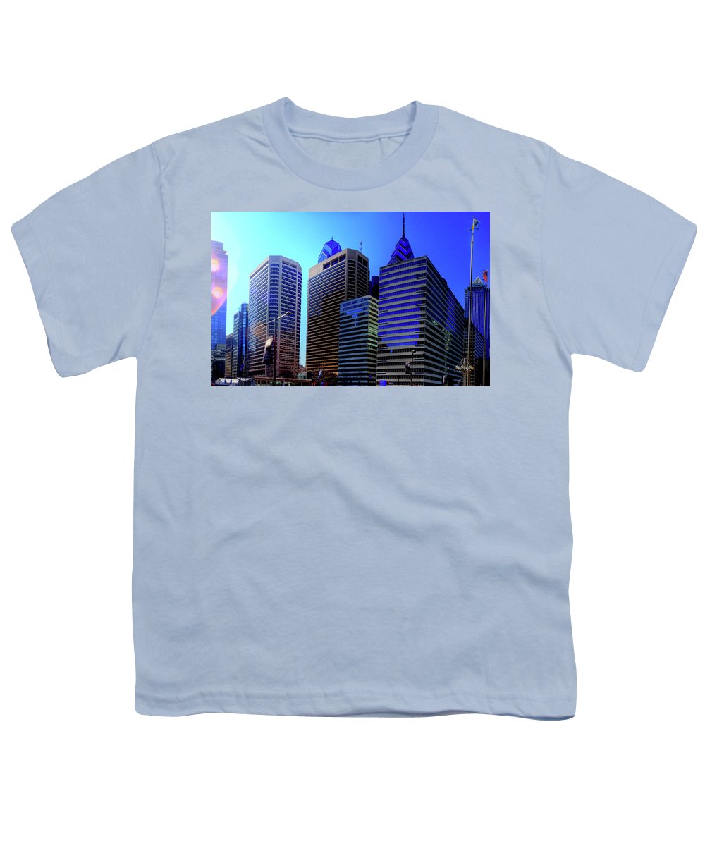 Panorama 3186 15th St and John F. Kennedy Blvd - Youth T-Shirt