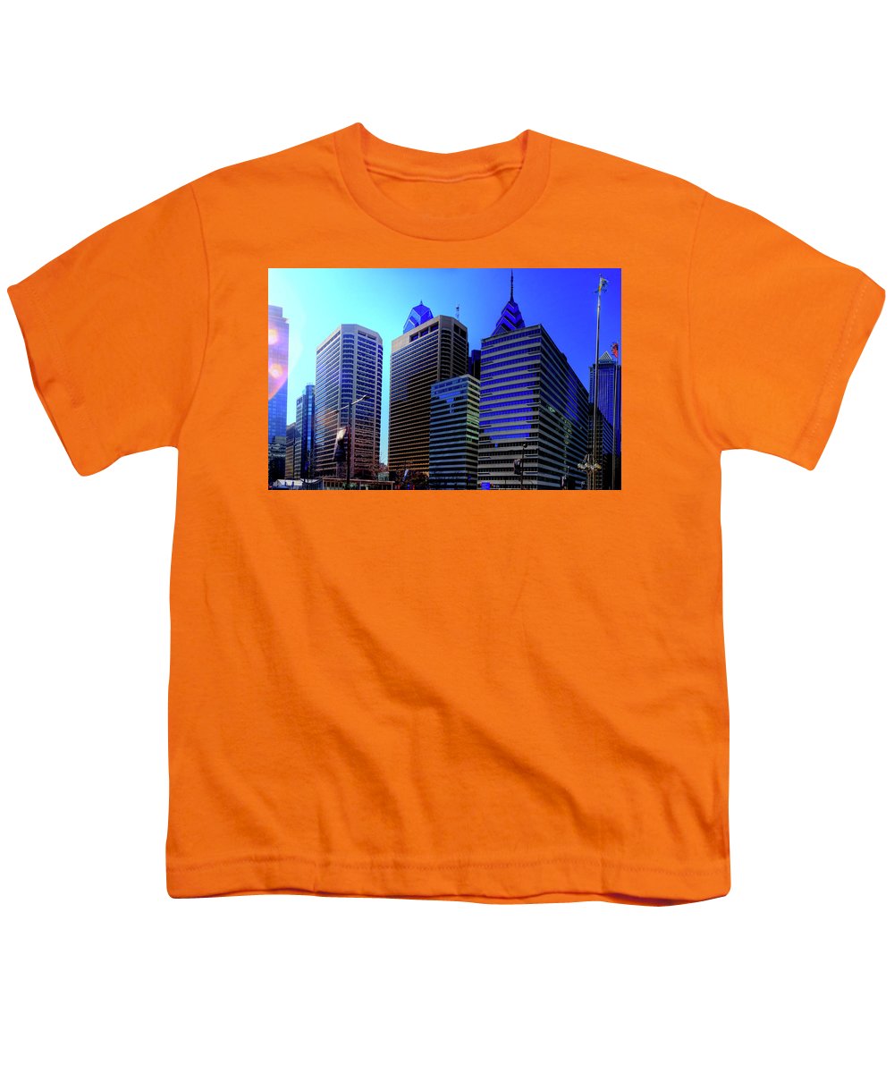 Panorama 3186 15th St and John F. Kennedy Blvd - Youth T-Shirt