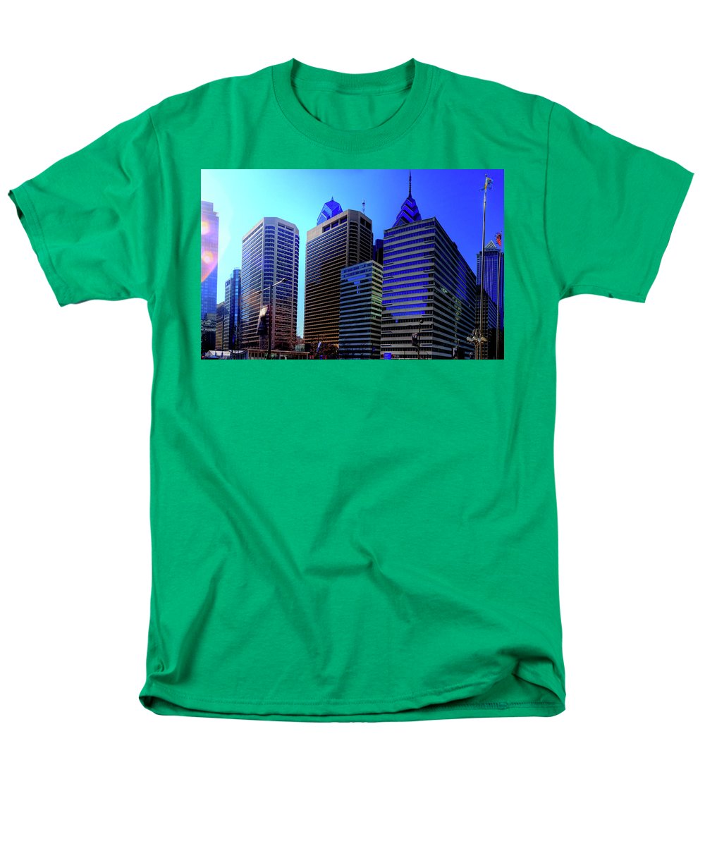 Panorama 3186 15th St and John F. Kennedy Blvd - Men's T-Shirt (Regular Fit)