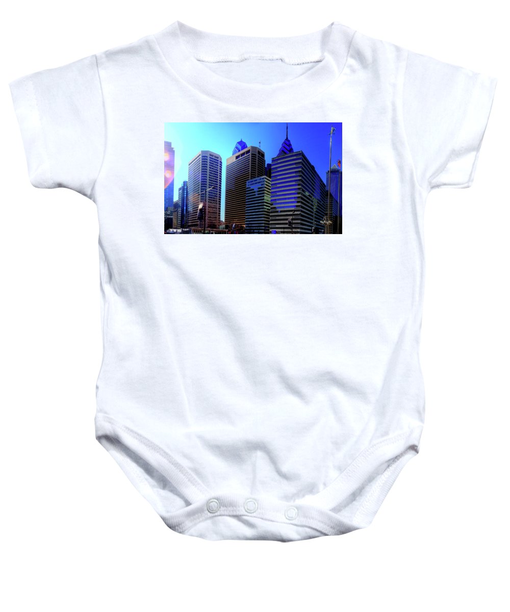 Panorama 3186 15th St and John F. Kennedy Blvd - Baby Onesie