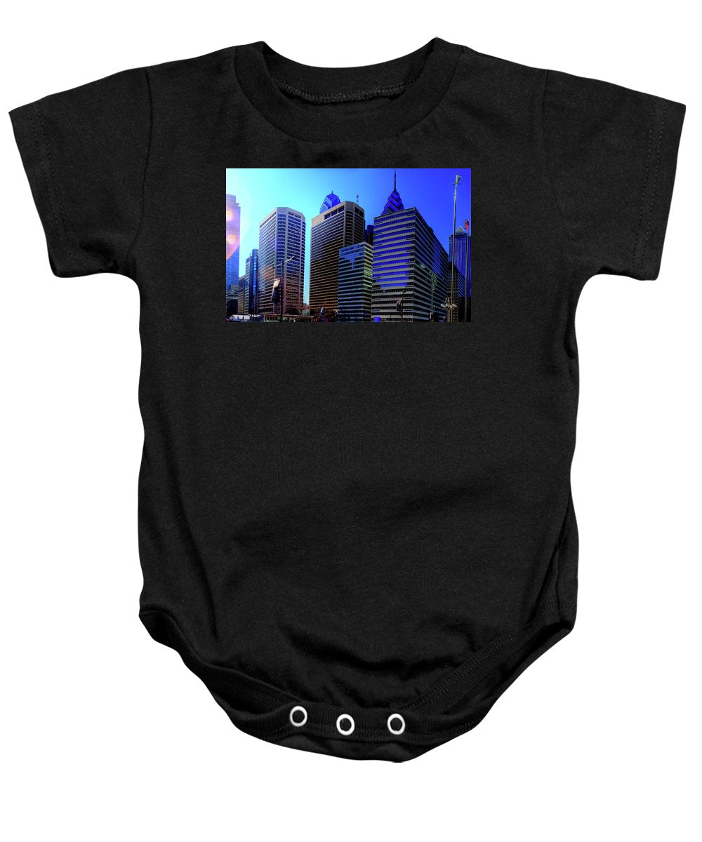 Panorama 3186 15th St and John F. Kennedy Blvd - Baby Onesie