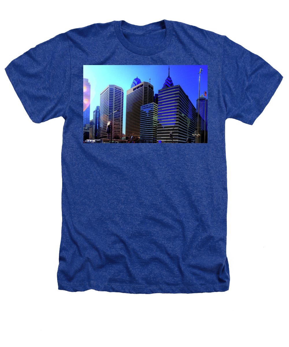 Panorama 3186 15th St and John F. Kennedy Blvd - Heathers T-Shirt