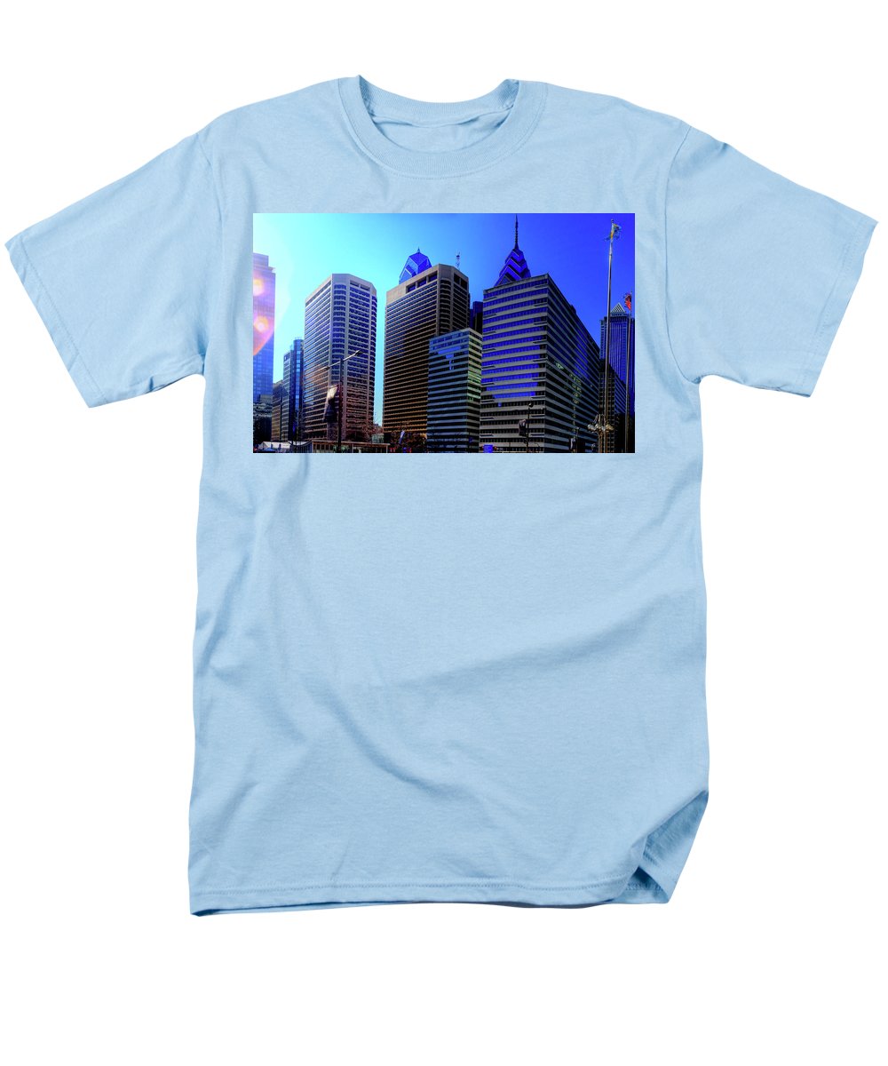 Panorama 3186 15th St and John F. Kennedy Blvd - Men's T-Shirt (Regular Fit)