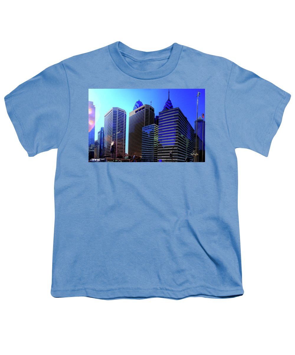 Panorama 3186 15th St and John F. Kennedy Blvd - Youth T-Shirt
