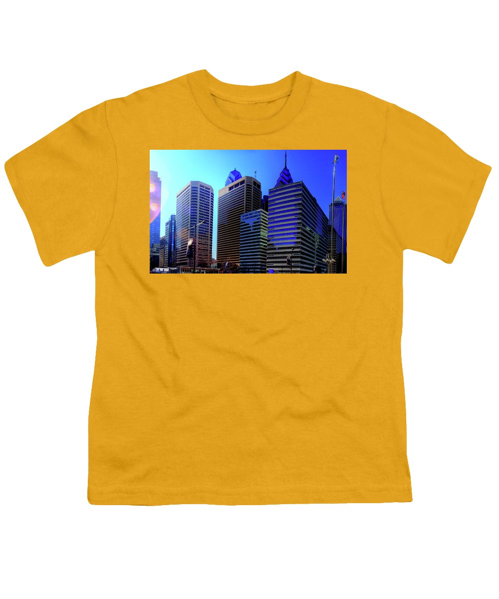 Panorama 3186 15th St and John F. Kennedy Blvd - Youth T-Shirt