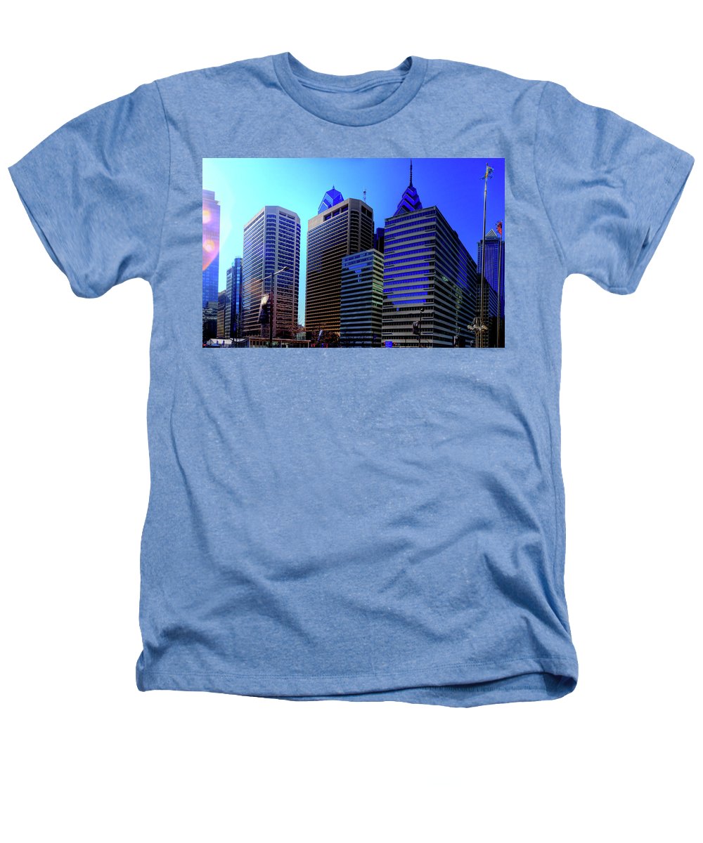 Panorama 3186 15th St and John F. Kennedy Blvd - Heathers T-Shirt