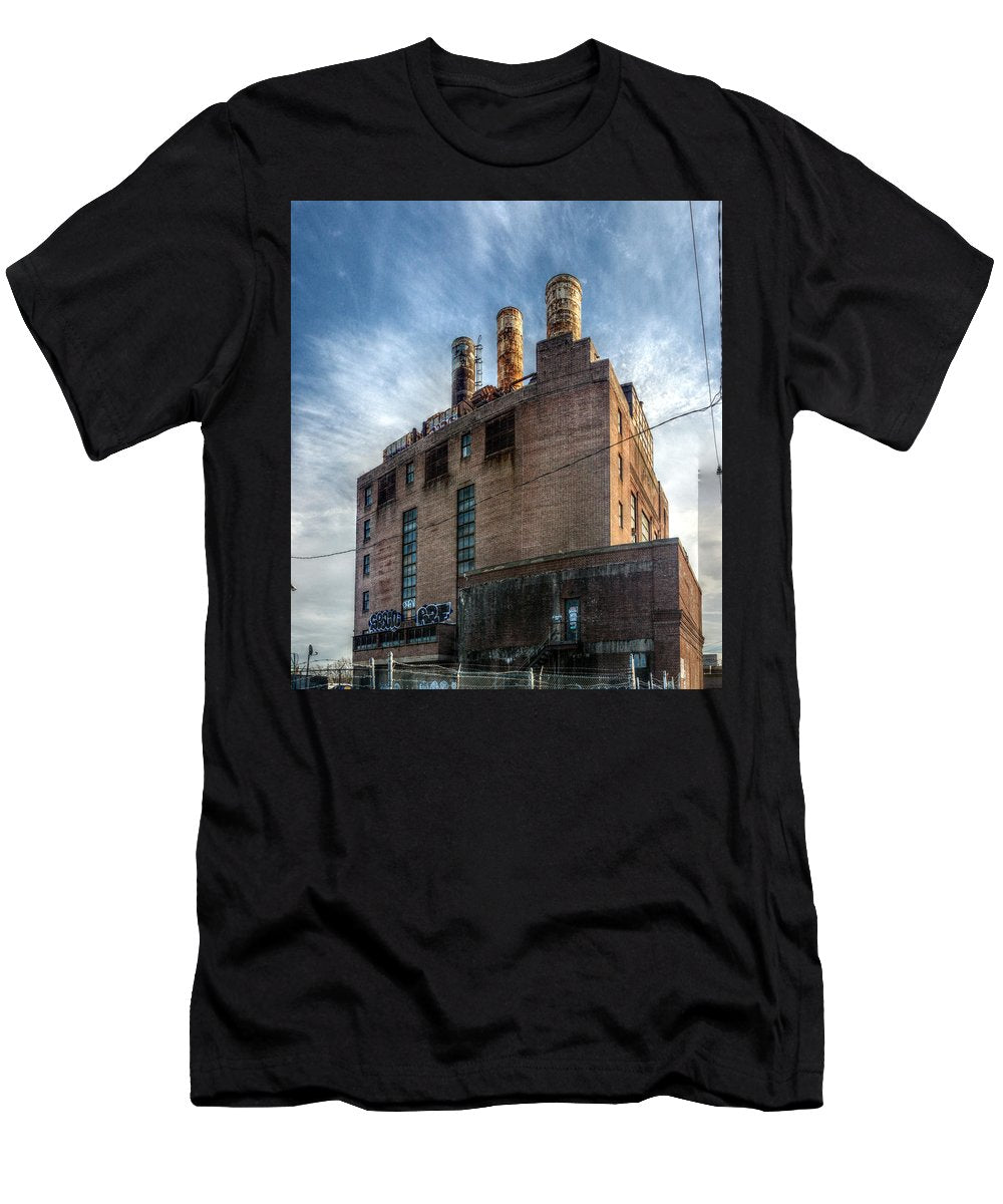 Panorama 3206 Willow Street Steam Plant - T-Shirt
