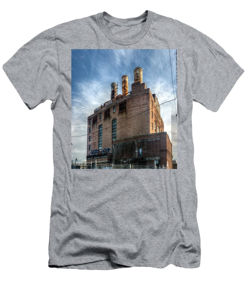 Panorama 3206 Willow Street Steam Plant - T-Shirt