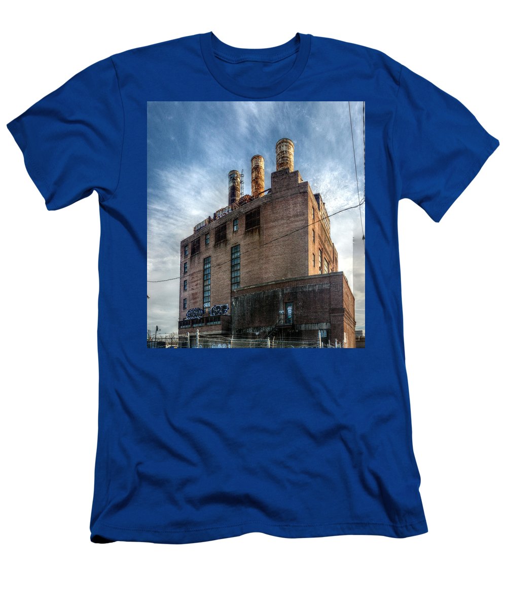 Panorama 3206 Willow Street Steam Plant - T-Shirt