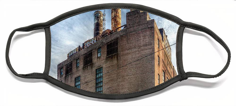 Panorama 3206 Willow Street Steam Plant - Face Mask