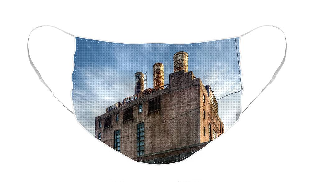 Panorama 3206 Willow Street Steam Plant - Face Mask