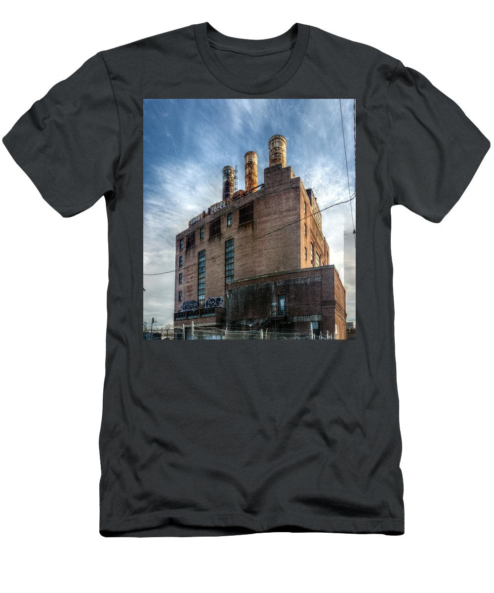Panorama 3206 Willow Street Steam Plant - T-Shirt