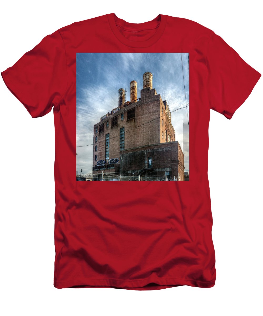 Panorama 3206 Willow Street Steam Plant - T-Shirt