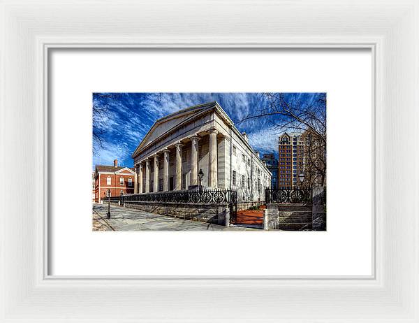 Panorama 3273 Second Bank of the United States - Framed Print