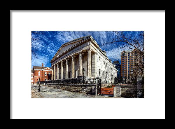 Panorama 3273 Second Bank of the United States - Framed Print