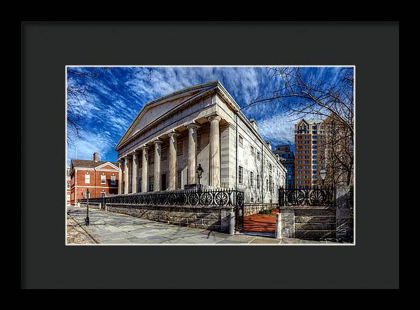 Panorama 3273 Second Bank of the United States - Framed Print