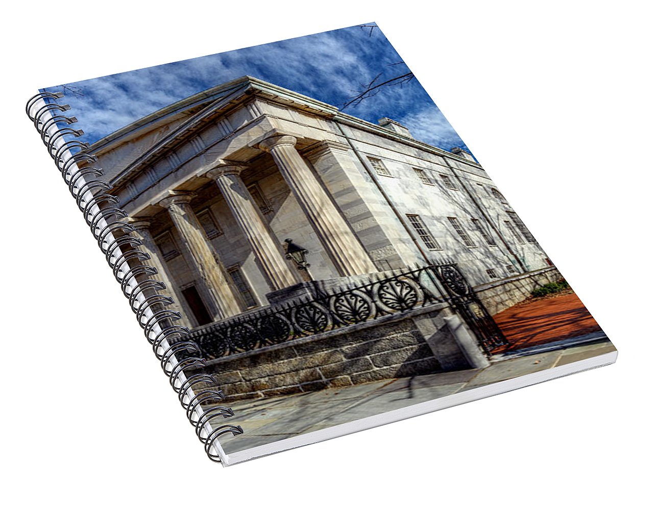 Panorama 3273 Second Bank of the United States - Spiral Notebook