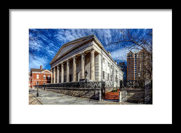 Panorama 3273 Second Bank of the United States - Framed Print