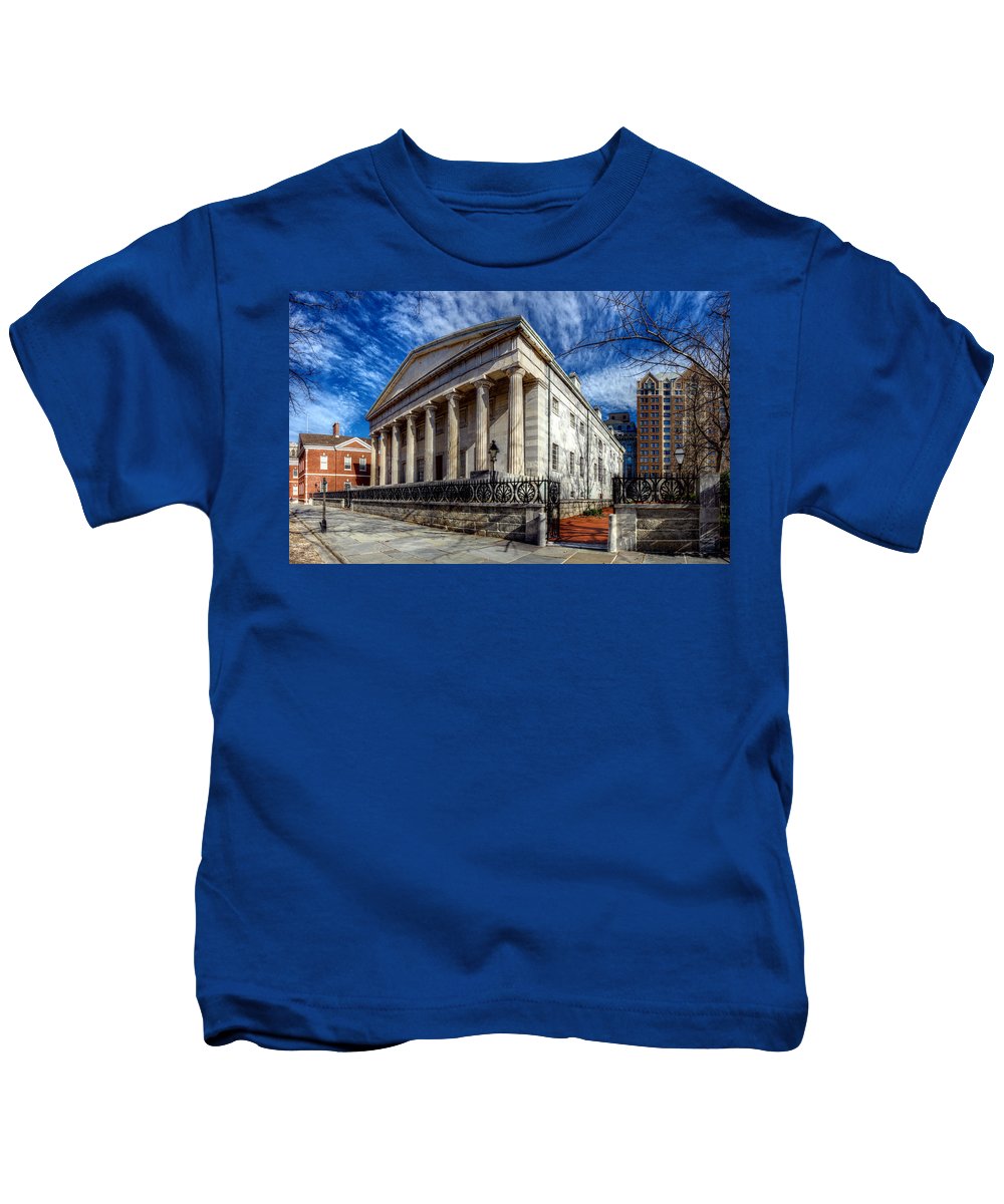 Panorama 3273 Second Bank of the United States - Kids T-Shirt