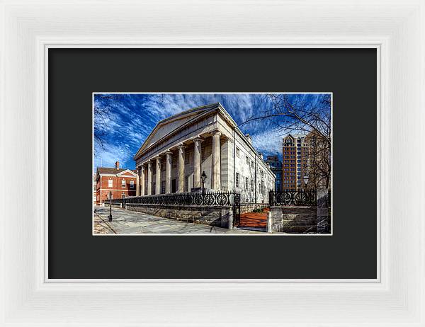 Panorama 3273 Second Bank of the United States - Framed Print