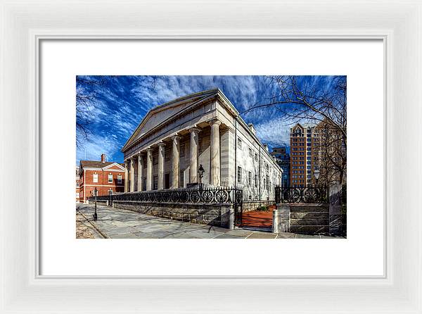 Panorama 3273 Second Bank of the United States - Framed Print