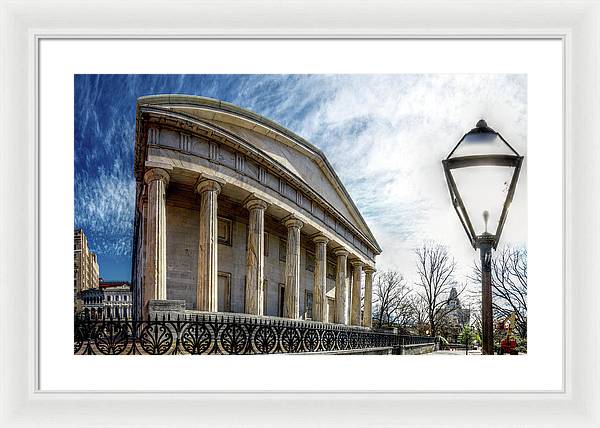 Panorama 3280 Second Bank of the United States - Framed Print